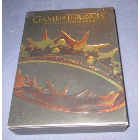 Game of Thrones: The Complete Second Season (DVD, 2012, 5-Disc Set) - Picture 1 of 8